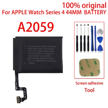 100 % Orijinal 44mm apple için batarya İzle Serisi 4 GPS Serisi 4 A2059, (4st Nesil) piller Bateria