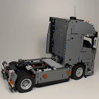 1073 ADET MOC Mühendislik FH Traktör Ünitesi Yapı Taşları Model Araç Araba Tuğla Seti Eğitim DIY Oyuncaklar Çocuklar için Çocuk Hediyeler
