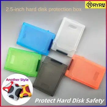 2.5 İnç IDE SATA HDD Caddy Durumda harici sabit disk Disk saklama kutusu İçin HDD muhafaza Durumda Renkli Darbeye Dayanıklı Taşınabilir Kılıf