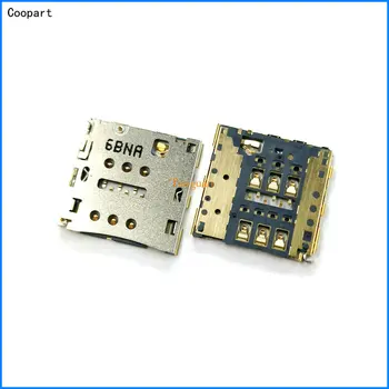 2 adet / grup Coopart Yeni SİM kart soketi tutucu tepsi yuvası konektörü değiştirme Huawei G7 P7 C199 P7-L07 L09 L05 L00