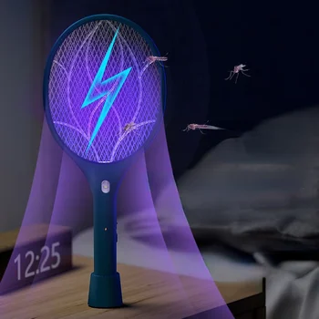 2 İn1 UV ışık Sivrisinek Katili Lamba USB Şarj Edilebilir böcek tuzağı Yaz Elektrikli Sineklik Sivrisinek Tuzağı Sinekler Gece Lambası ile