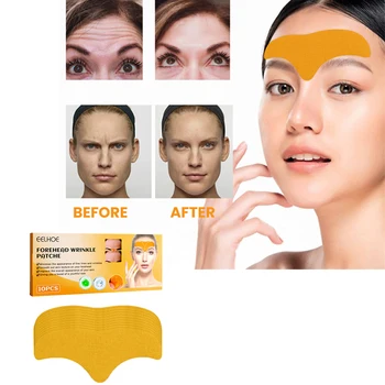 20 adet Kollajen Alın Kırışıklık Yama Yüz Maskesi Kafa Hatları Sökücü Maskeleri Kaldırma Anti-Aging Çıkartmalar Cilt Bakımı Güzellik sağlık