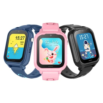 2023 Yeni 4g akıllı saat Çocuklar GPS + WIFI + LBS Konumlandırma Görüntülü Görüşme Müzik Çalma SOS Yardım IPX7 Su Geçirmez Çocuk Smartwatch D38