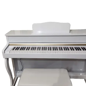 88 Anahtar Klavye Piyano Led Ekran Enstrüman Klavye Standı Piyano Tezgah Kulaklıklar Çok Fonksiyonlu Piyano