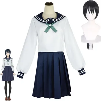 Anime Jujutsu Kaisen Amanai Riko Cosplay Kostüm Peruk Okul Denizci JK Üniforma Akademik Tarzı Kıyafet Cadılar Bayramı Rol Oynamak Takım Elbise