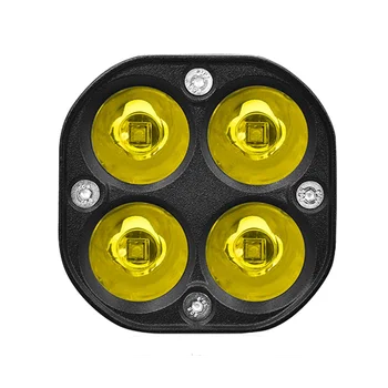 Araba LED çalışma ışığı 40W spot araba ışık sis lambası araba malzemeleri sarı ışık
