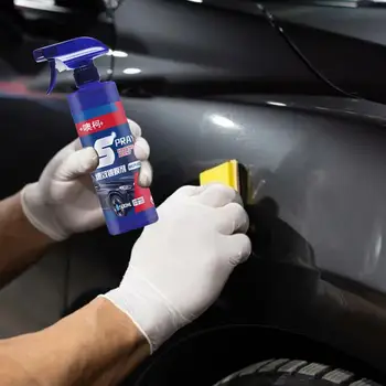 Arabalar İçin seramik Kaplama Boya Ayna Parlatıcı Kristal Balmumu Sprey Araba kaplama spreyi Nano Hidrofobik Anti-fou-ling Otomatik Detaylandırma
