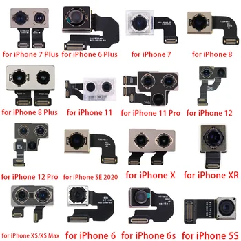 Arka Kamera İçin iphone6 6 Artı 7 7 artı 8 11 Pro 12 SE X Max 2020 Arka Lens Flex kablo Değiştirme sFor iphone PRO Arka Kamera