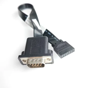 Bilgisayar anakartı 15Pin Dişi 9p DB9 Rs232 Com Bağlantı Noktası Seri Kablo Lenovo M70S M80s M90s M75s-1 M725s M720s