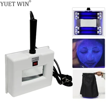 Cilt UV Analizörü Ahşap Lamba Yüz ve Vücut Test Muayene Büyüteç Cilt Bakımı SPA Güzellik Cilt Lambası Beyaz