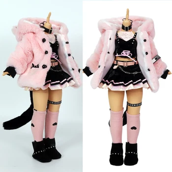 DBS Rüya Peri 1/4 BJD Sevimli Kostüm Seti Çin rahat anime elbise rol yapma 16 İnç oyuncak bebek giysileri sd
