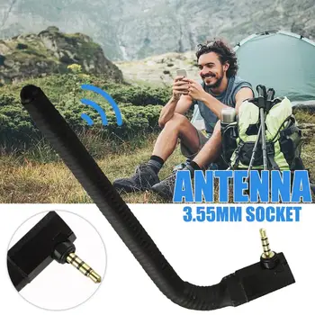 Evrensel L Fiş 3.5 mm Sinyal Güçlendirici Cep Telefonu İçin 6dbi GPS TV Cep cep telefonu sinyal amplifikatörü Erkek Jack Harici Anten