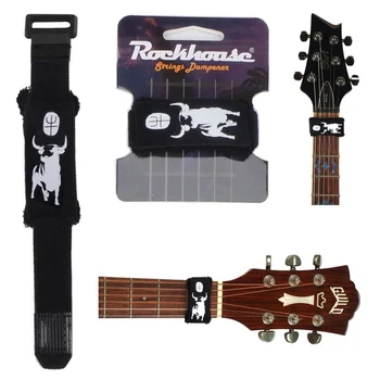 Gitar kiriş bandı Boğuk bant Bas damperi bandı Elektro gitar sessiz bant gürültüyü Ortadan kaldırır Anti-howling