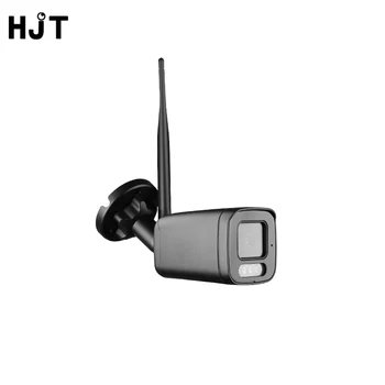 HJT 5MP IP kamera WİFİ Sony IR ışık gece görüş insan hareket algılama iki yönlü Ses güvenlik kamera açık kablosuz TF kart