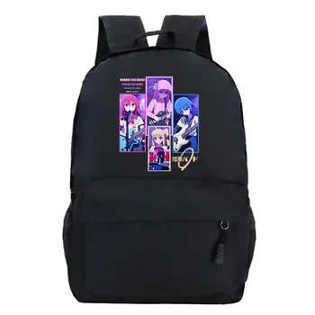 Komik Bocchi Kaya Sırt Çantası Öğrenci Schoolbag omuzdan askili çanta Seyahat Harajuku Kadın Erkek Sırt Çantası Bocchi Kaya Baskı Sırt Çantaları