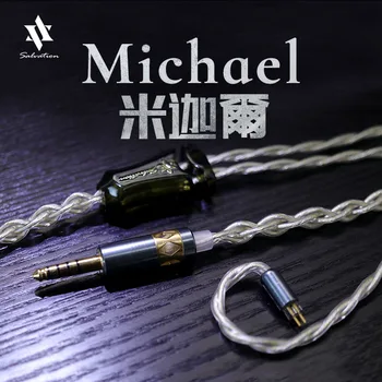 Kurtuluş Michael Ses Kulaklık Yükseltme Kablosu 3.5 2.5 4.4 0.78 MMCX Pin