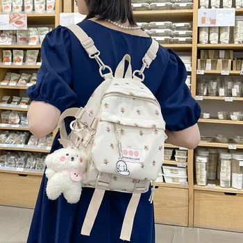 Küçük kadın Sırt Çantası Kız Okul Çantası Moda Naylon seyahat sırt çantası Kız Harajuku Tarzı Rahat Okul Çantası Mini Sırt Çantası Mochila