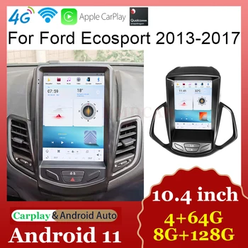 LCD Dokunmatik Ekran Ford EcoSport Eko Spor 2013-2017 İçin GPS Navigasyon Stereo Carplay AndroidAuto Android Araba Multimedya Oynatıcı