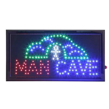 LED Man Cave Burcu, (19x10 inç 110 v ) Neon LED Burcu Man Cave, bir Ev bar için, bodrum, veya Oyun Odası, duvarlar, pencere, Bar