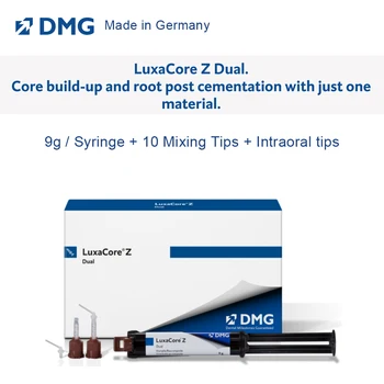 Luxacore Kompozit Diş Çekirdek Yapı Ve Sonrası Sementasyon Malzemesi DMG Z Çift Kür Reçine A3 Automix Şırınga Diş Hekimi Ürünleri