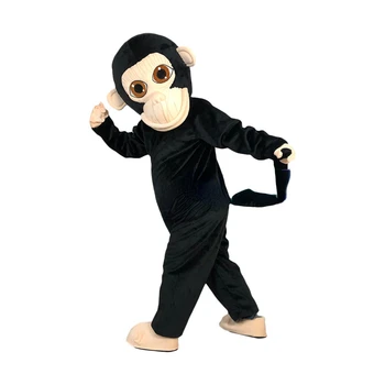 Maymun Karikatür Özel Maskot Fursuit Kostümleri Özel Maskot Yürüyüş Kukla Hayvan Kostüm