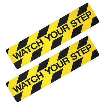 Merdiven kaymaz bant kaygan ıslak işaretler dikkat Sticker uyarı çıkartmaları zemin