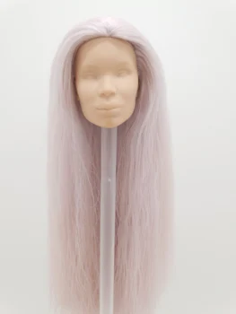 Moda Royalty Amerikan Korku Hikayesi Marie Laveau Boş Yüz Saç Reroot 1/6 Ölçekli İntegrit Bebek Kafası