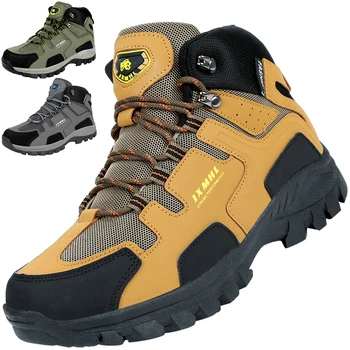 Moda Unisex Büyük Boy Açık Kaymaz Aşınma Direnci yürüyüş ayakkabısı Gençler Tırmanma Ayakkabıları Rahat Spor Ayakkabı 37-47#