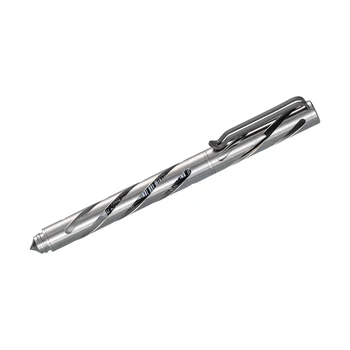 NTECORE NTP10 Titanyum Taktik Kalem Tungsten Çelik Konik Uçlu Mat Alüminyum Alaşımlı Kalem Kutusu yazma uygulaması kendini savunma