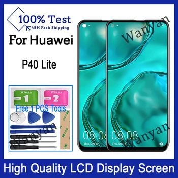 Orijinal Huawei P40 Lite Için LCD Ekran Dokunmatik Digitizer Yedek Parçalar