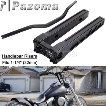 PAZOMA Gidon Yükselticiler 32mm Için Harley Dyna Softail Sportster Touring Motosiklet 4