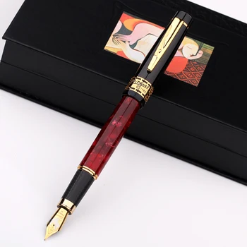 Picasso ps-915 avrasya duygular senfoni PS915 İridyum dolma kalem işareti kalem hediye kutusu turkuaz mermer siyah yakut kırmızı