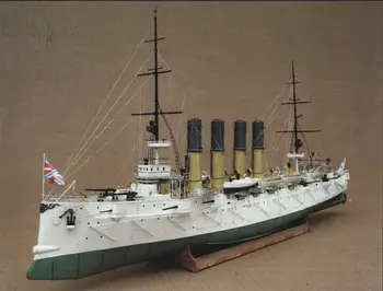 Rus Cruiser Varyag Gemi kendi başına yap kağıdı model seti 1: 200 Ölçekli