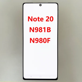 Samsung Galaxy Not İçin Ölü Piksel ile 20 5G LCD ekran Digitizer İçin Galaxy Note20 SM-N980F N981B LCD Ekran Dokunmatik Panel
