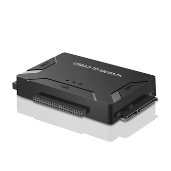 SATA USB IDE Adaptörü HDD SSD sabit disk Dönüştürücü USB 3.0 Erkek-Erkek Kablo 2.5