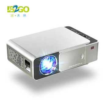 Sıcak Satış LCD 3500 Lümen 170 inç 1280 * 800 Çözünürlük 3D Mikro Kısa Mesafeli Led Mini Projektör 4k