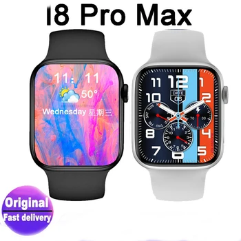 Toptan Orijinal ı8 Pro Max Smartwatch Bluetooth Çağrı Spor Spor Ücretsiz Kargo Watchband Serisi 8 Erkek Kadın Akıllı İzle