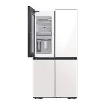 YENİ PROMOSYON Orijinal Ismarlama 4 Kapılı camlı kapı Buzdolabı (29 cu. ft.) beyaz Bardakta İçecek Merkezi™ ile