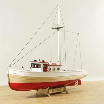 YENİ Sürüm Acemi Gemi model seti Ölçekli 1/66 Naxox Tekne Modeli DIY Bulmaca montaj kiti Detaylı İngilizce Kılavuzları