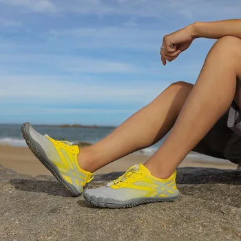 Çiftler Açık yürüyüş botları Adam Dalış Yüzme Kürek Anti-scratch Çabuk Kuruyan Terlik Kadın Bisiklet Atlama İpi Sneakers