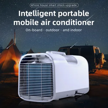 Açık Kamp Klima Mobil Mini klima kompresörü Ücretsiz Kurulum Taşınabilir Klima 330 W / 400 W