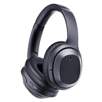 Başa takılan aktif gürültü önleyici kulaklık çift beslemeli Bluetooth 5.0 çağrı gürültü önleyici kablosuz stereo ANC müzik kulaklık