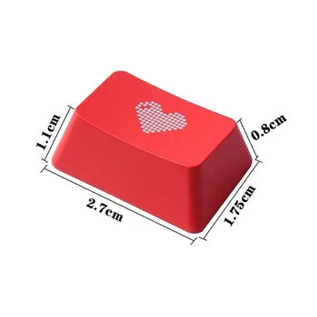 Benzersiz Tarzı Kırmızı Mekanik Klavye KeyCaps Kiraz MX Anahtarı için G512 G610 G710