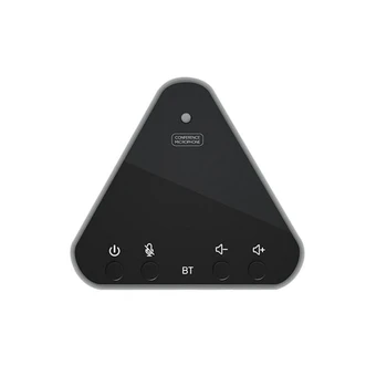 BT5. 0 Taşınabilir Küçük Masaüstü Kablosuz Ofis Konferans Dahili Hoparlör Gürültü Önleyici Tip-C USB Bilgisayar Oyun Mikrofon