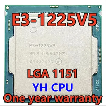 E3-1225 v5 E3 1225v5 E3 1225 v5 SR2CS 3.3 GHz Dört Çekirdekli Dört İplik CPU İşlemci 80W LGA 1151