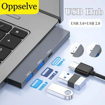 Evrensel USB 3.0 Hub Splitter USB C HUB Çoklu Splitter Yüksek Hızlı Dock İstasyonu Adaptörü PC Macbook Fare sabit disk Klavye