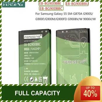 FERISING EB-BG900BBC EB-BG900BBE / BBU 2800 mAh pil Için Samsung Galaxy S5 SM-G870A G900S / F / M / FD G9008V / W 9006 V / W bateria