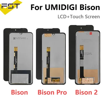 Için UMIDIGI BISON LCD ekran + dokunmatik ekran digitizer İçin Orijinal LCD Ekran UMIDIGI Bıson 2 Pro GT2 GT2 Pro X10 LCD ekran