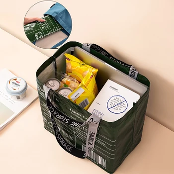 Kadın Alışveriş Çantası Büyük Tote Çanta Çanta Su Geçirmez Katlanabilir alışveriş çantası Kullanımlık Eko Çanta Sebze Bakkal Torbaları bolsos