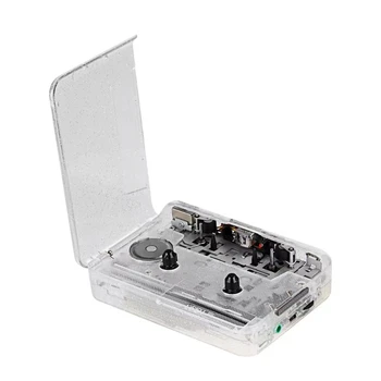 Kaset Çalar Taşınabilir teyp Mp3 Dönüştürücü USB Bağlantı Noktası Kaset MP3 Formatlı Kaset Çalar Kulaklık ile DXAC